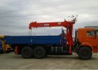 Автомобиль с краном-манипулятором Камаз 53228